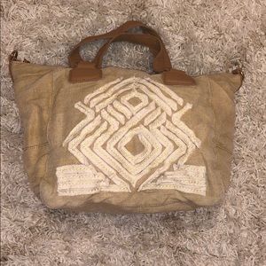 Beige/tan BCBG purse